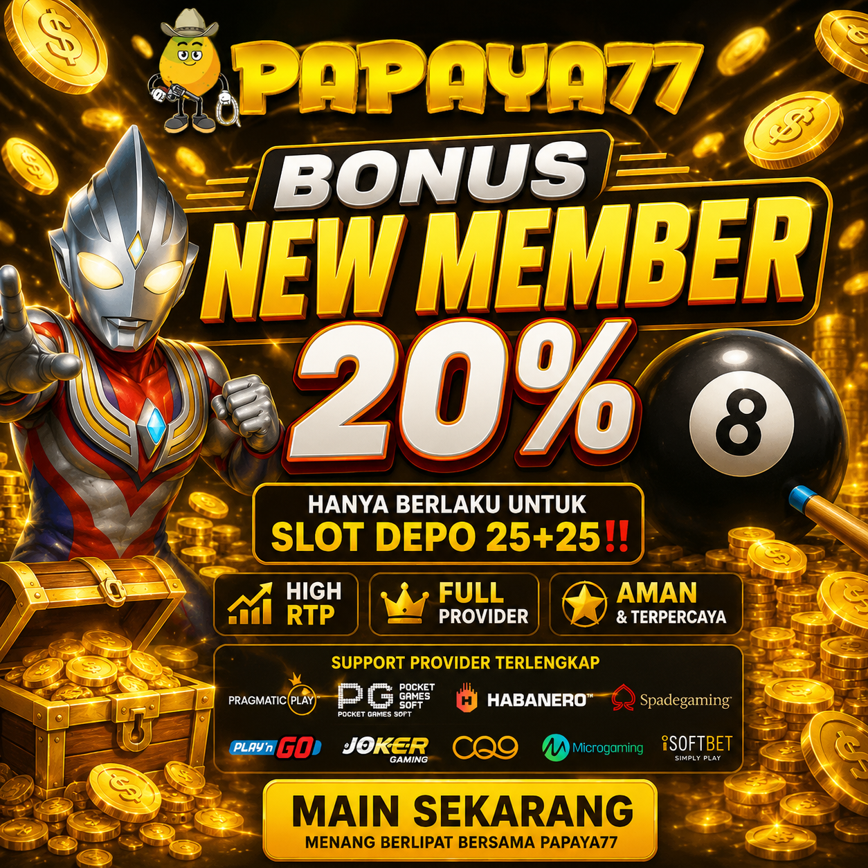 PAPAYA77 Slot Depo 10k